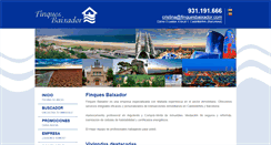Desktop Screenshot of finquesbaixador.com